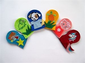 Bild von Handpuppen mit Okklusionsbildern