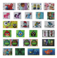 Bild von Okkluder mit beliebter Figur