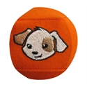 Bild von Augenklappe MINI - Hund  (orange)